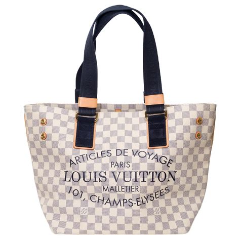 borsa louis vuitton tela azzurra|Borse da donna .